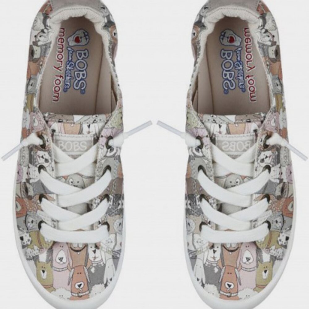 Skechers BOBS Women's Animal Print Sneakers